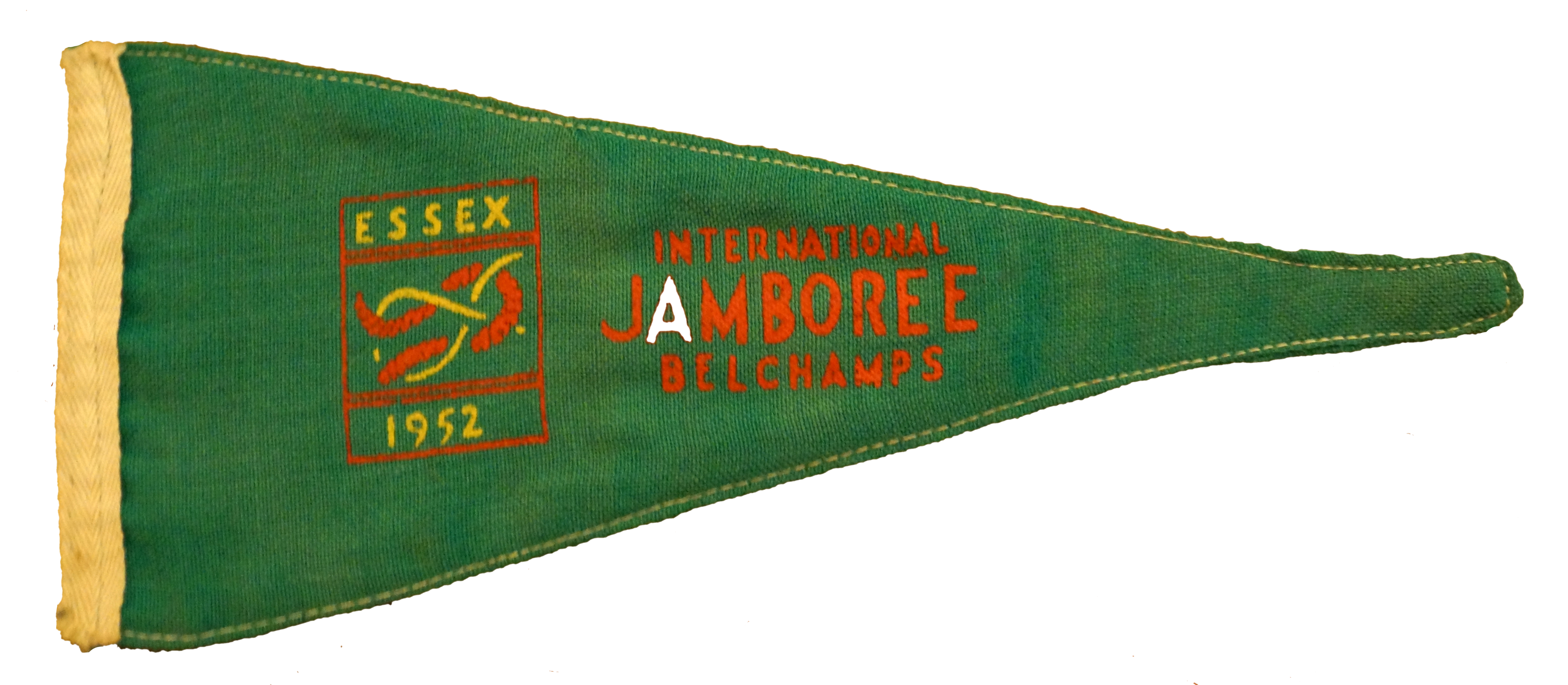 Belchamps Jambree Scout Banner Pennant 1952