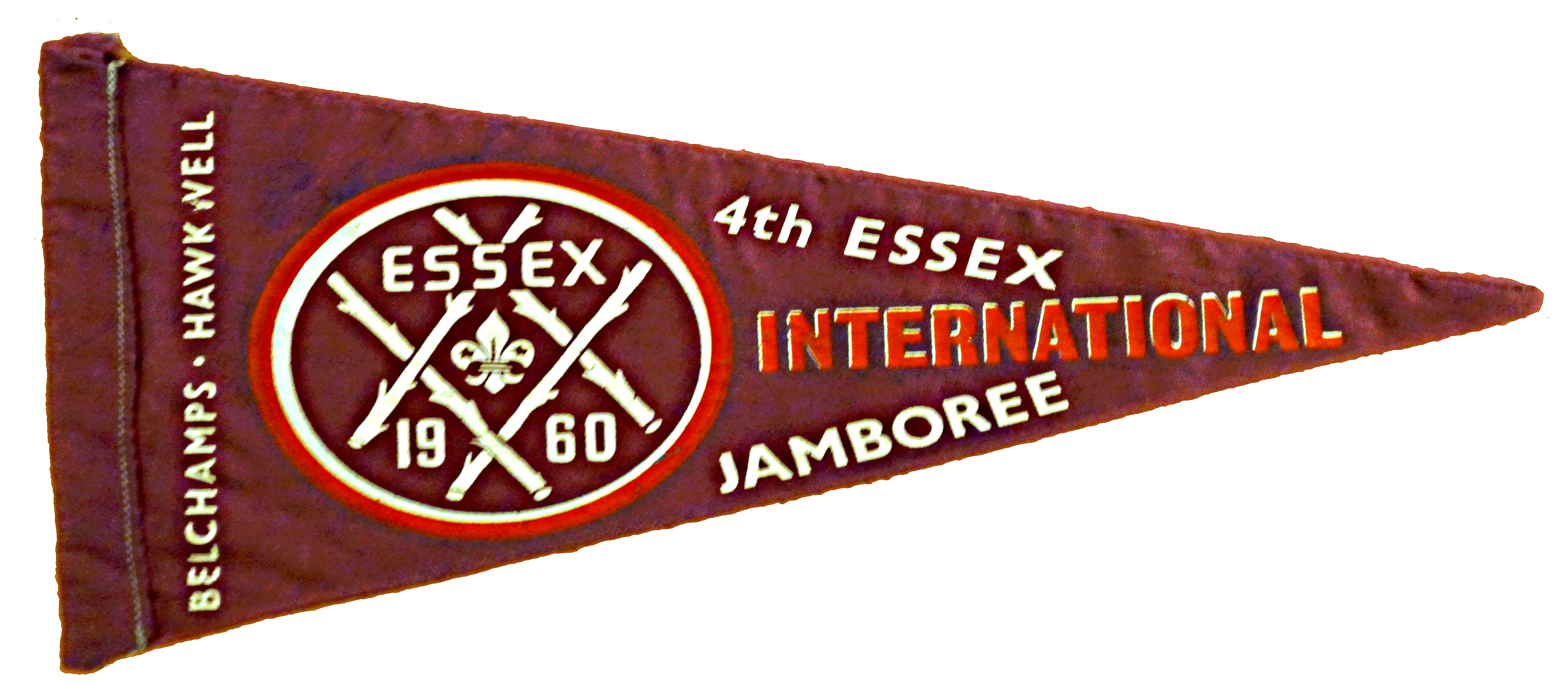 Belchamps Jambree Scout Banner Pennant 1960