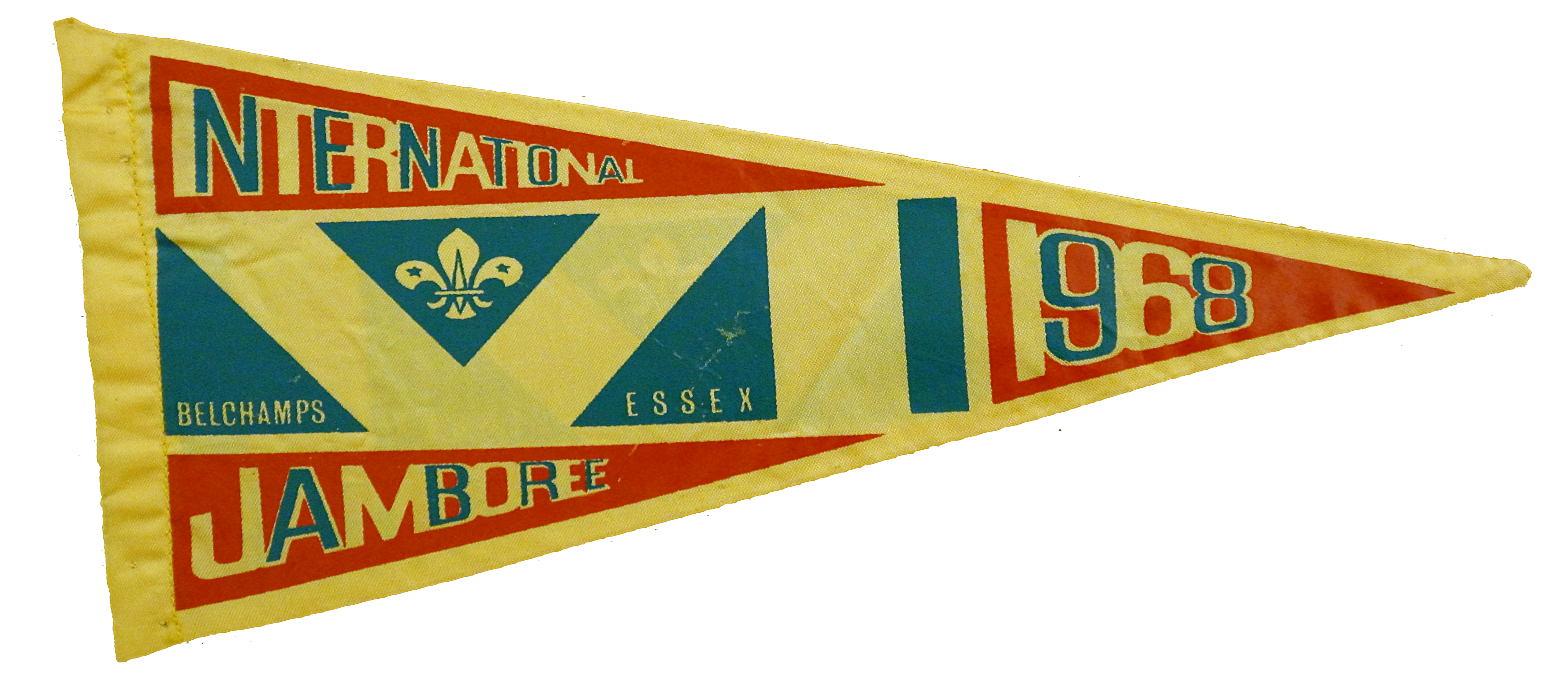 Belchamps Jambree Scout Banner Pennant 1968
